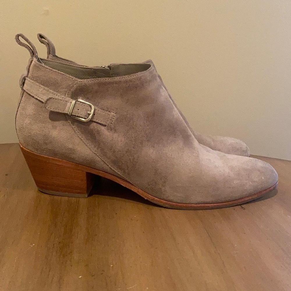 Via Spiga Suede Booties 9.5